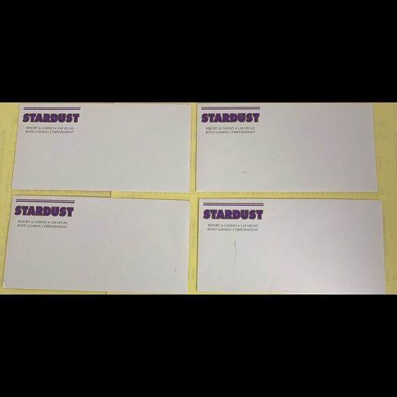 Stardust Resort Casino Wayne Newton Postcards Guest Survey Las Vegas Nevada Bar - Picture 12 of 16